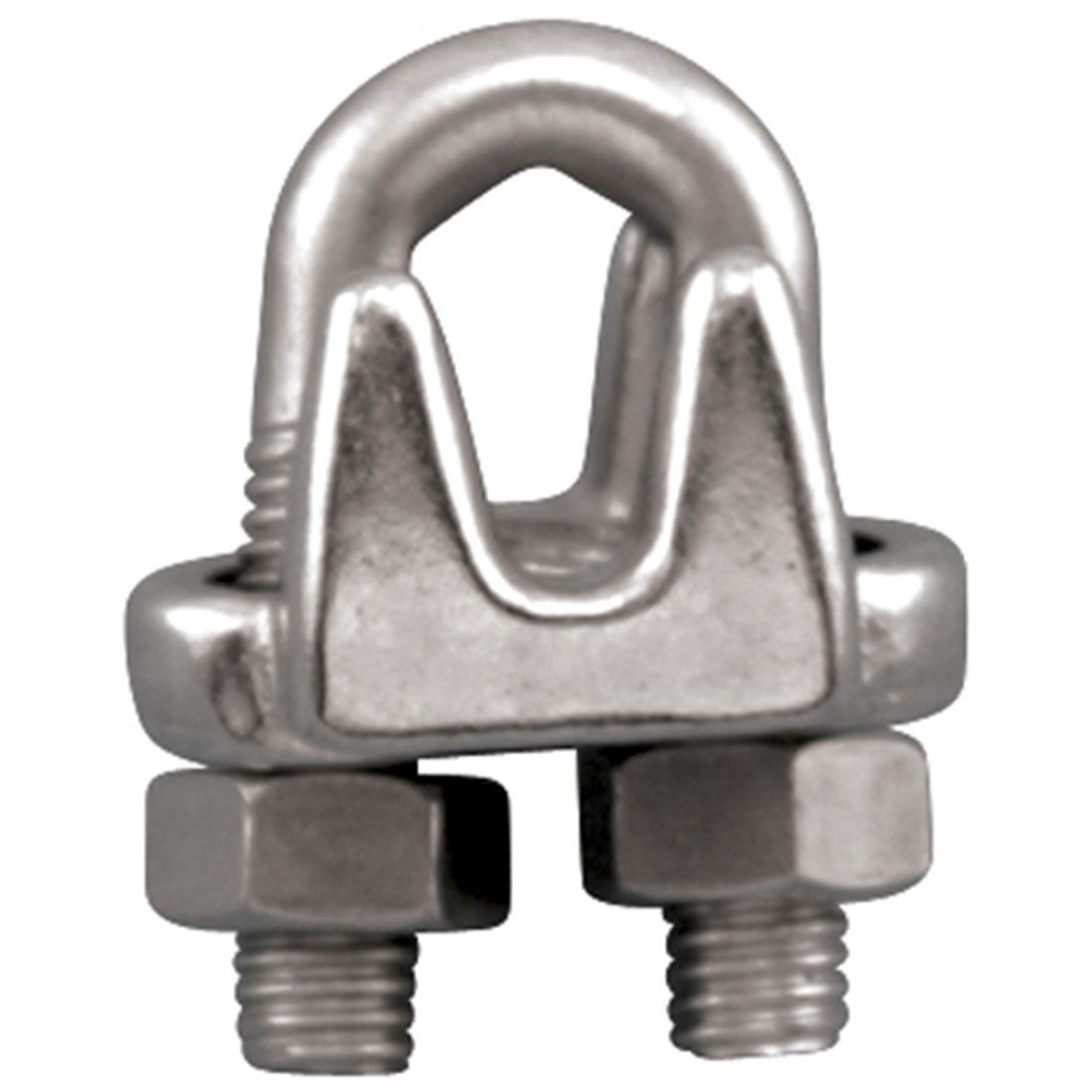 5/16" Stainless Steel Malleable Wire Rope Clips 50-Pack 